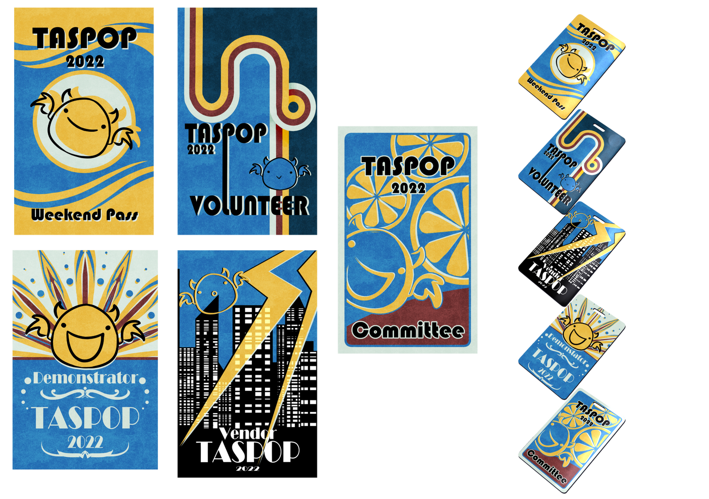 Lanyard Tags for Taspop South 2022