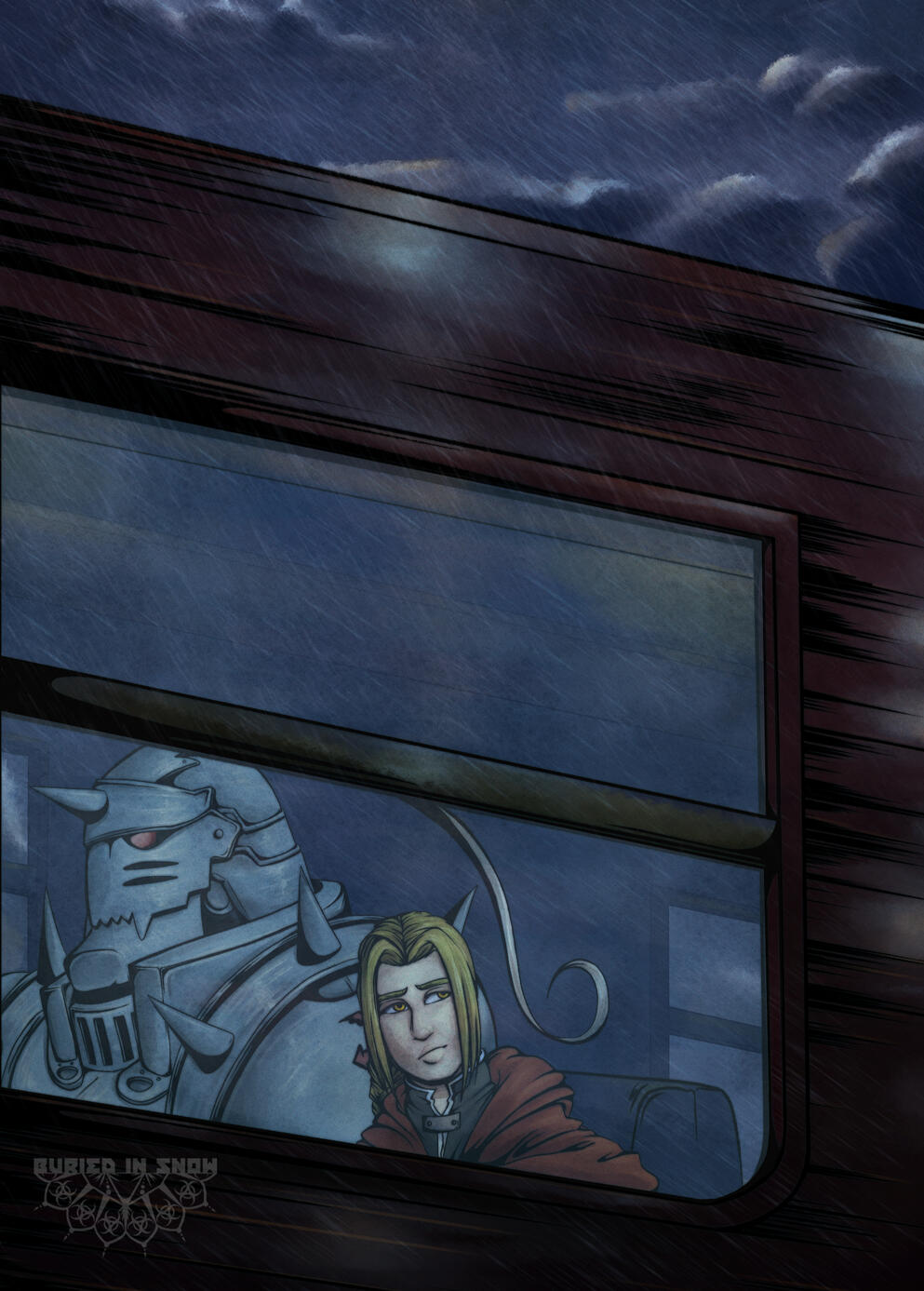 Ed & Al FullMetal Alchemist