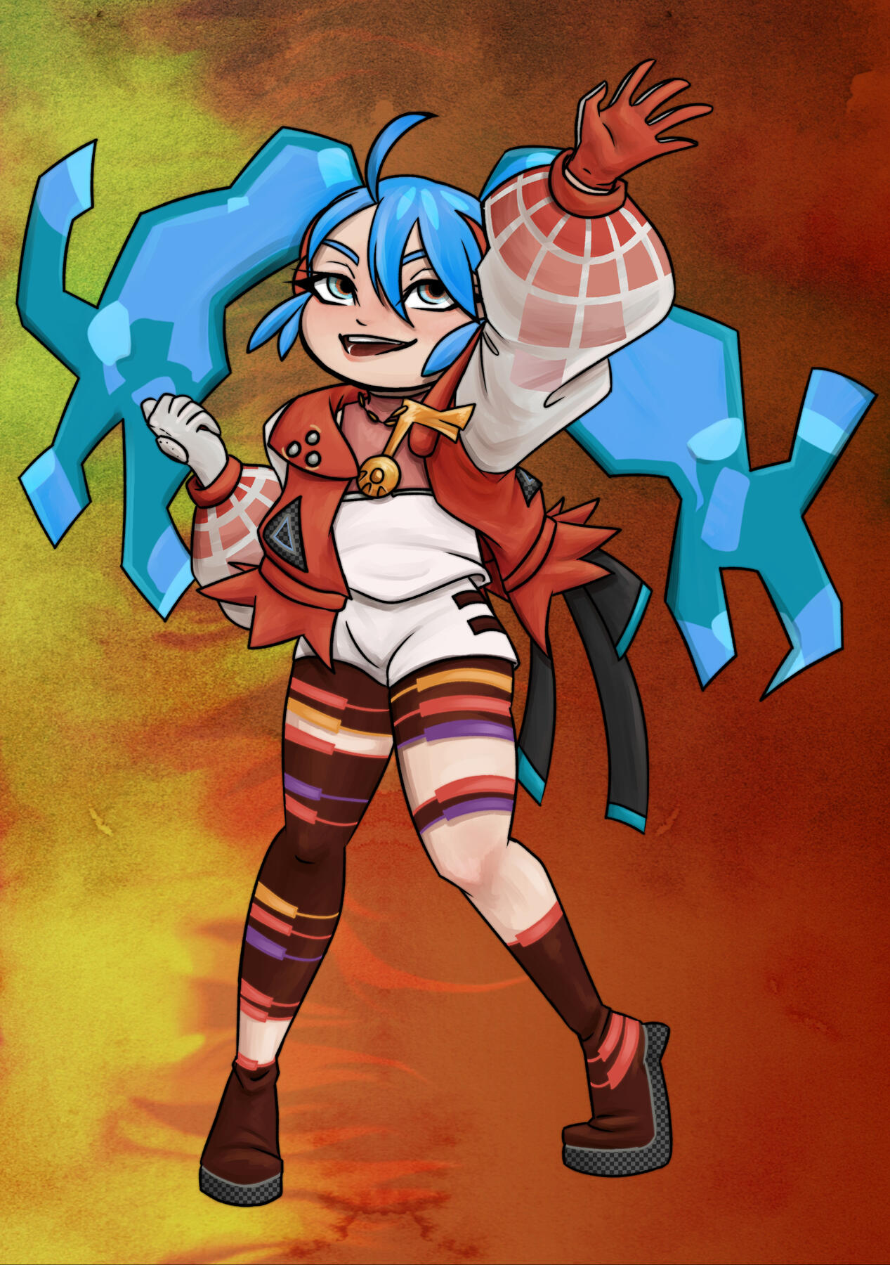 Project Voltage Fire type Miku